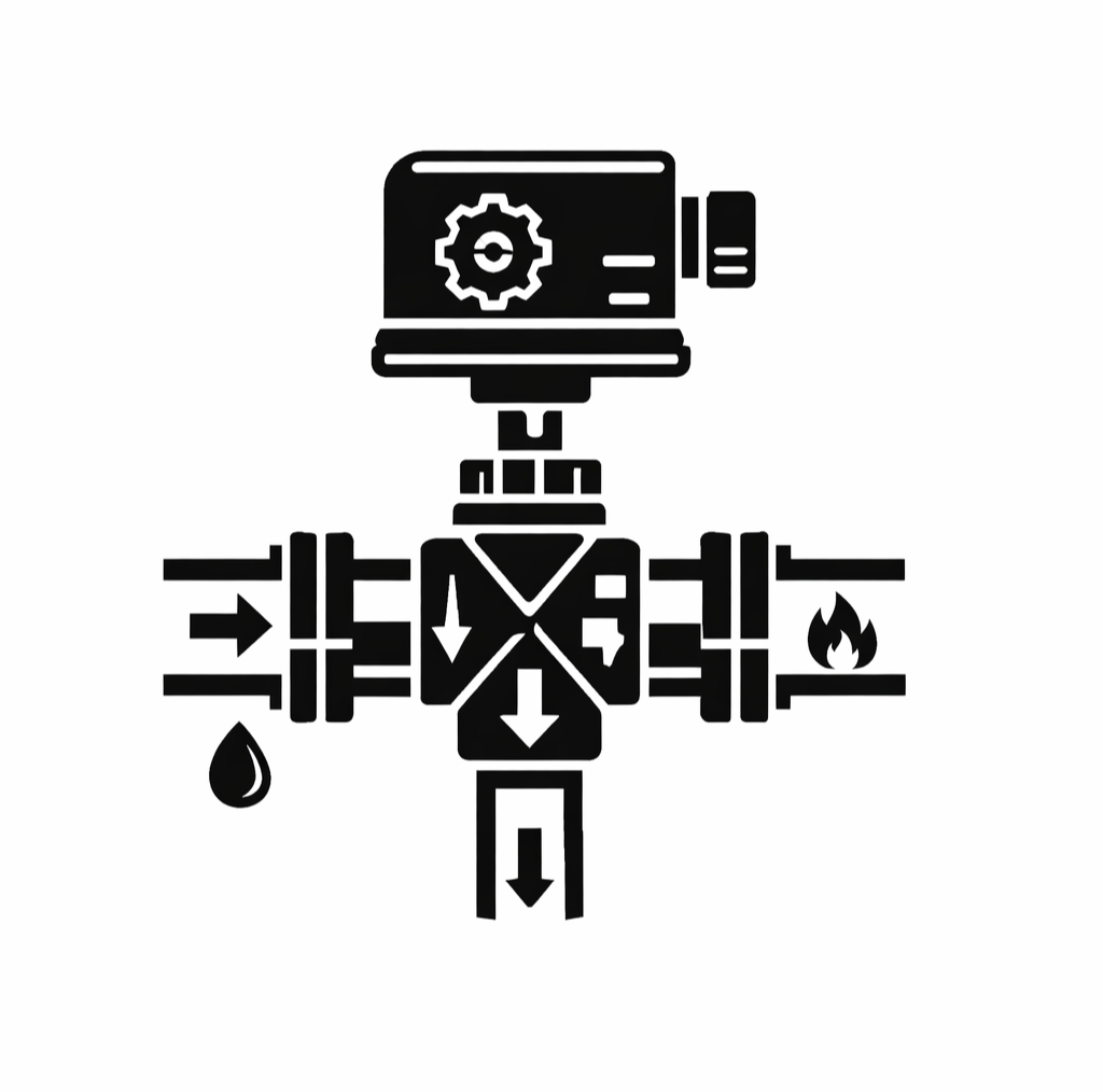 Zmiešavacie a prepinacie ventily, serva